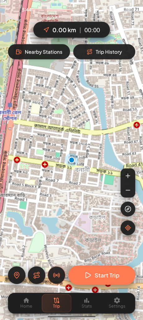 FuelSync Trip GPS & Live Map